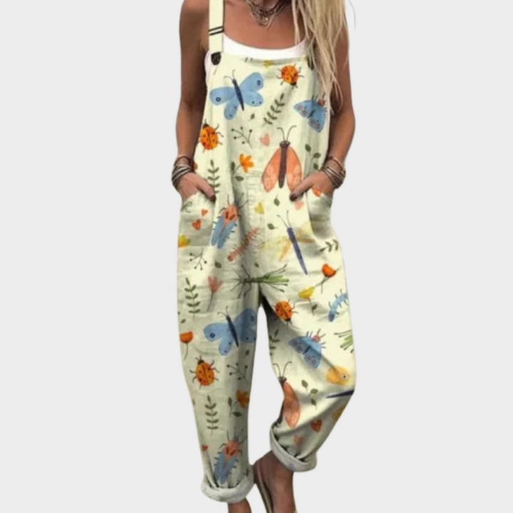 SALOPETTE MOTIFS NATURELS POUR FEMMES