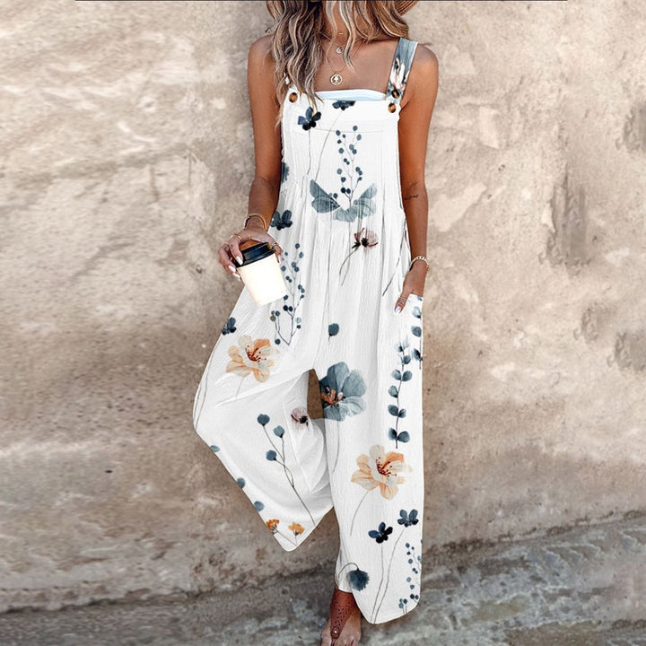 SALOPETTE FLEUR GRAPHIQUE POUR FEMMES