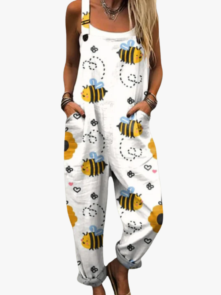 SALOPETTE ABEILLES JOYEUSES POUR FEMMES