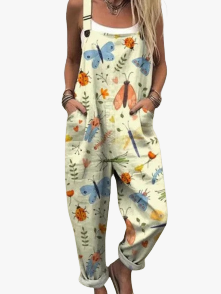 SALOPETTE MOTIFS NATURELS POUR FEMMES
