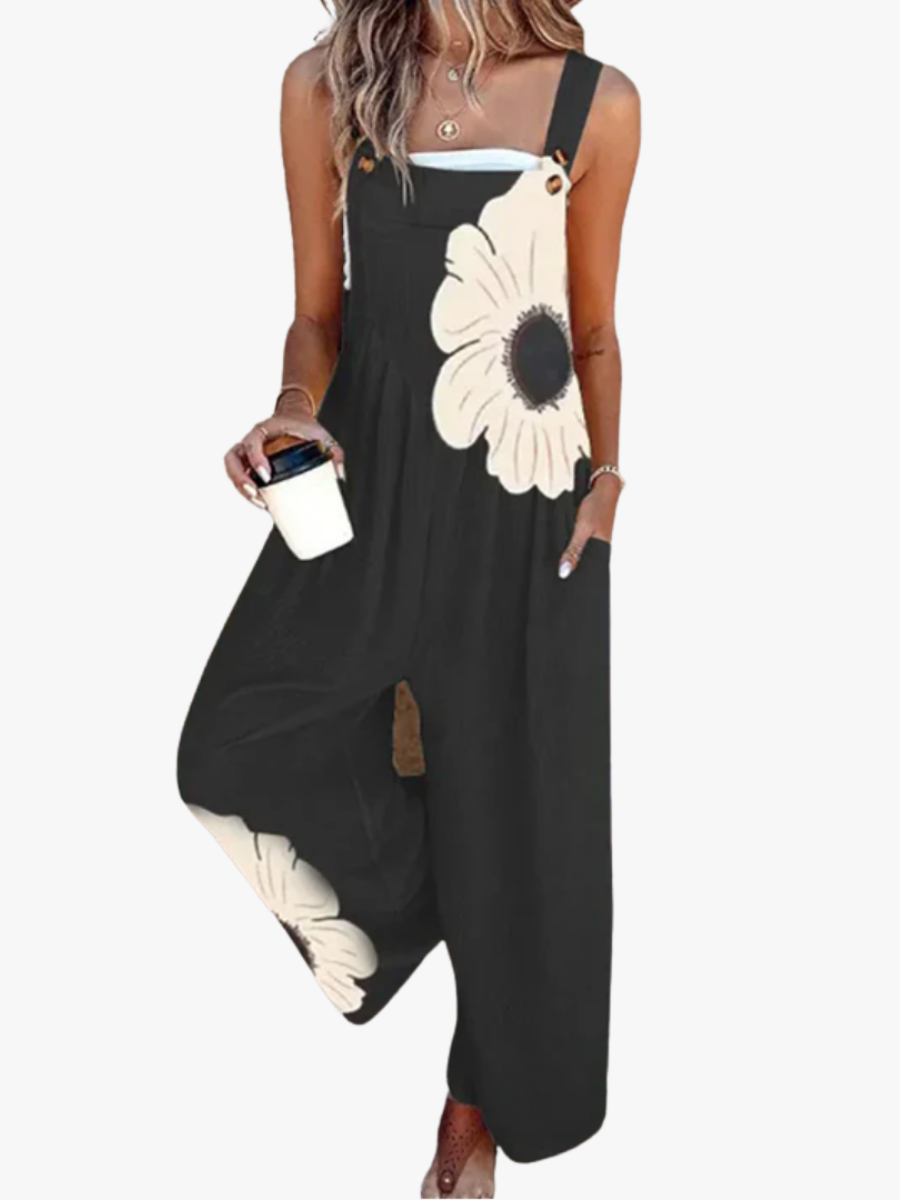 SALOPETTE FLEUR GRAPHIQUE POUR FEMMES