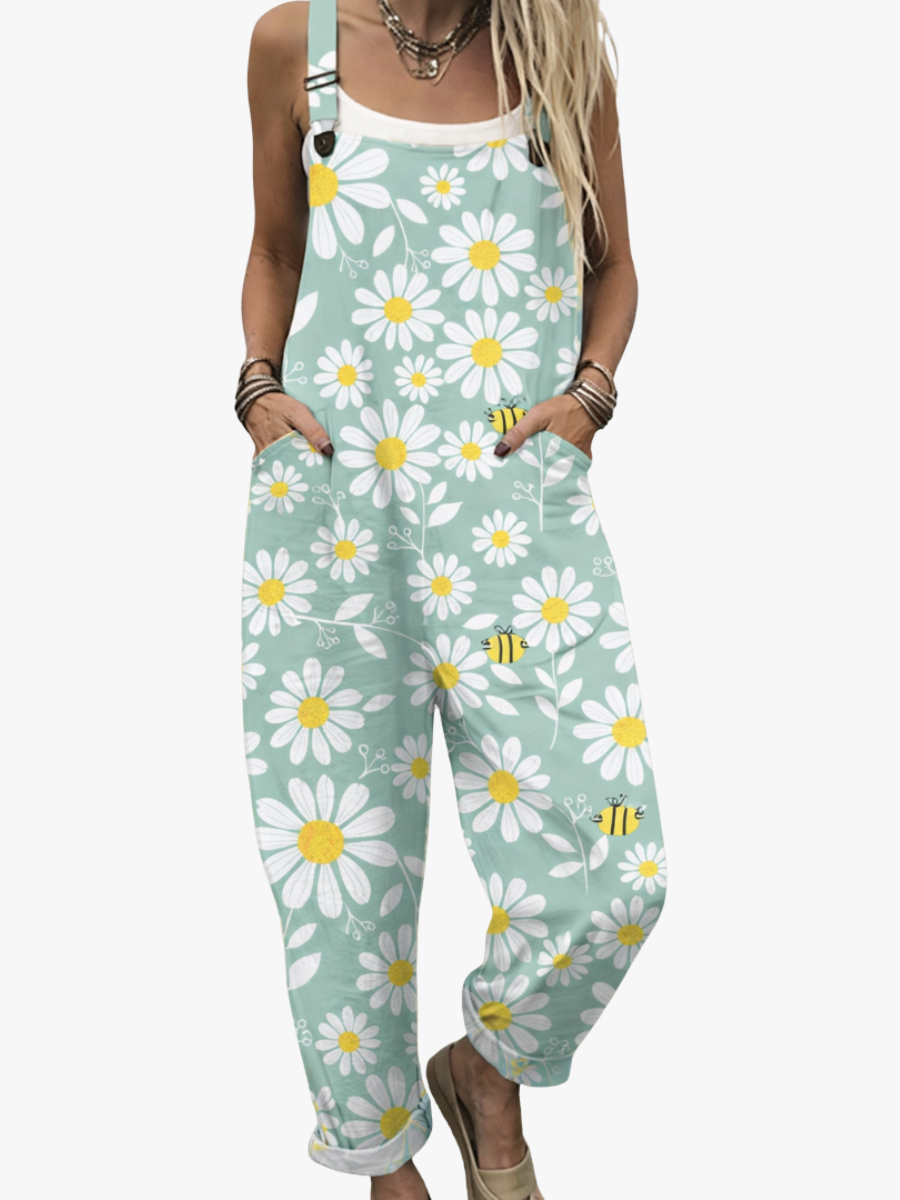 SALOPETTE MARGUERITES DOUCES POUR FEMMES