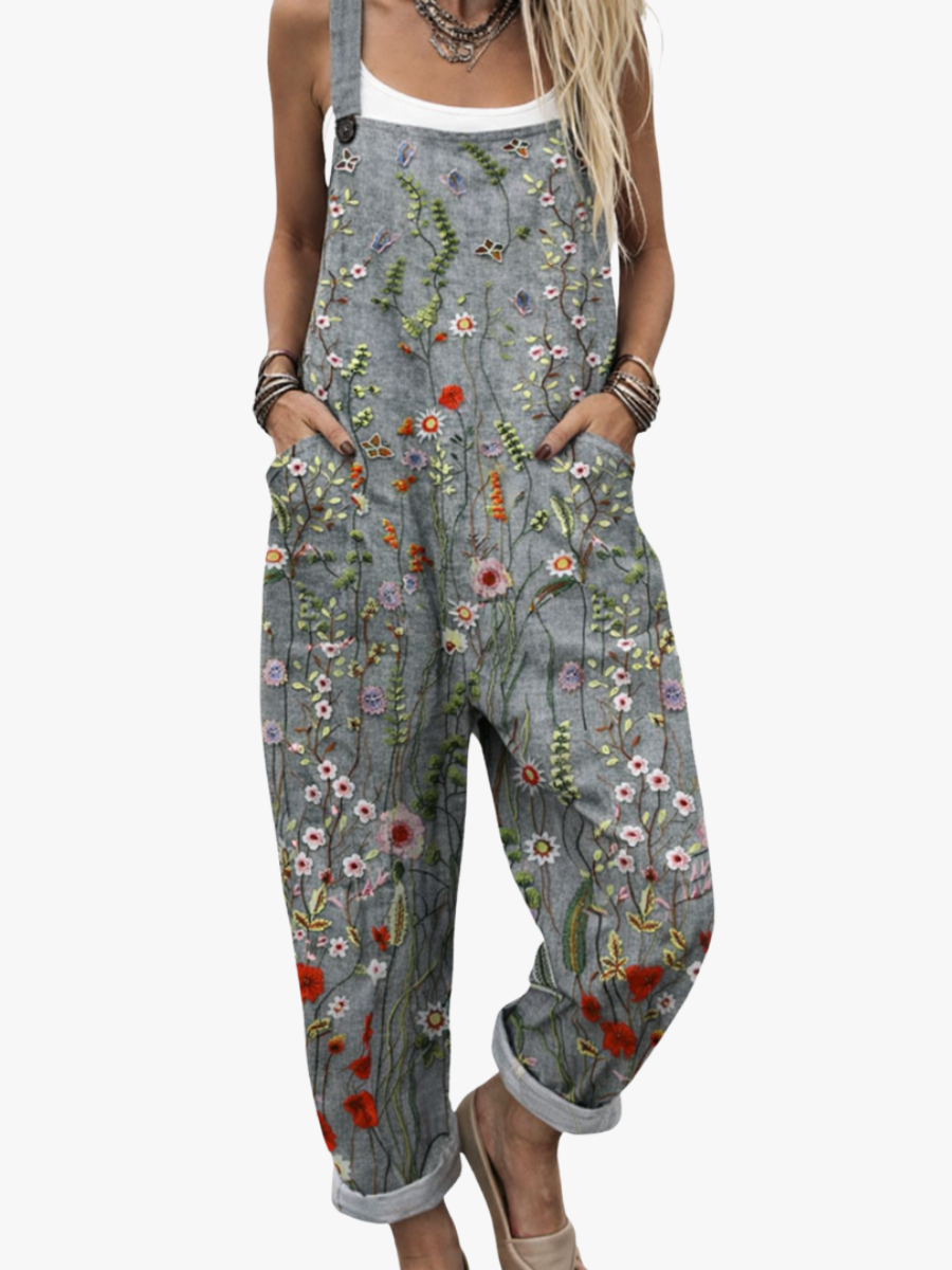 SALOPETTE MOTIFS ARTISTIQUES POUR FEMMES