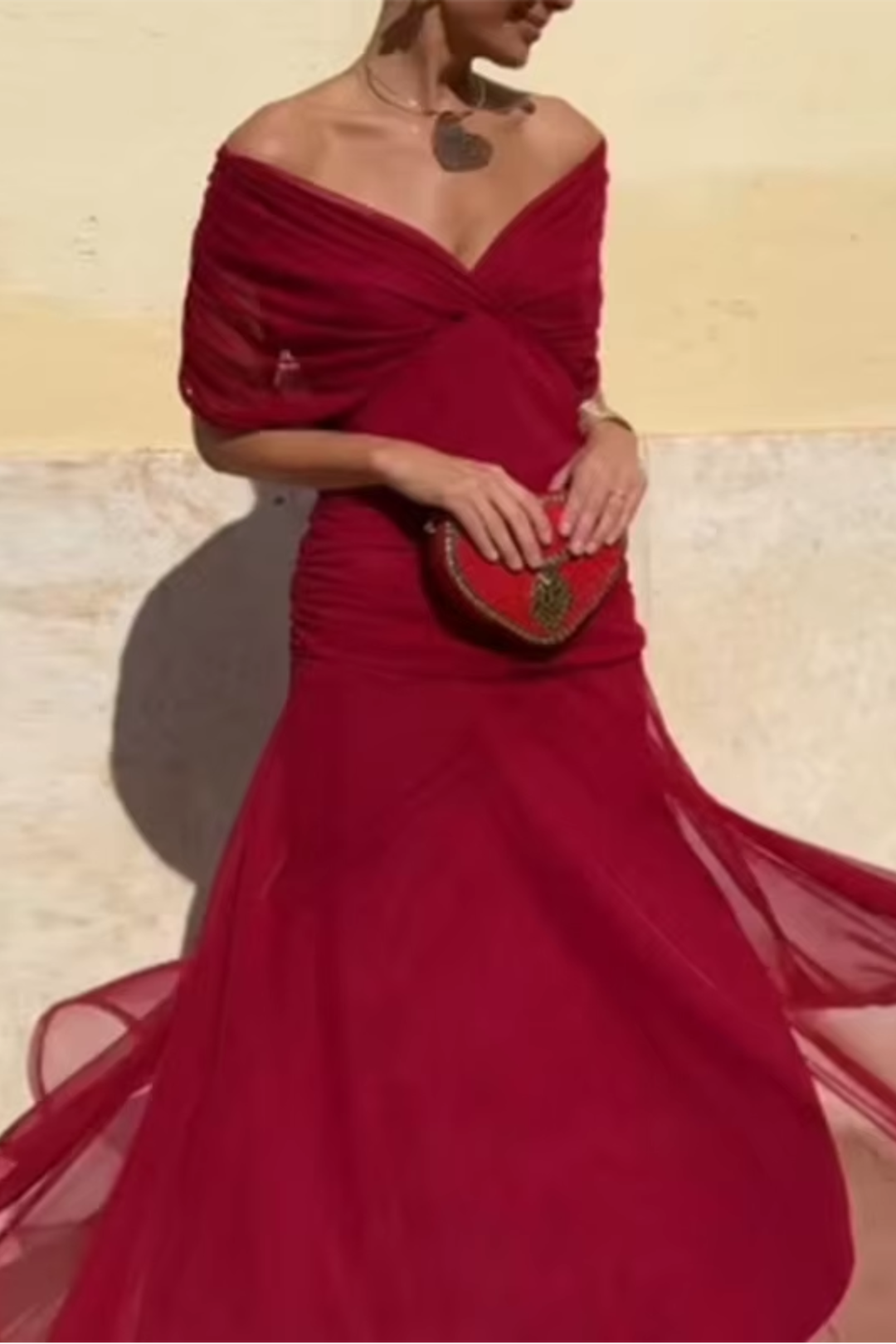 Amara | Robe Maxi de Soirée à Col V