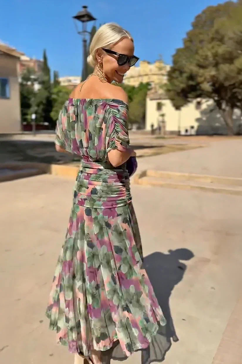 Amara | Robe Maxi de Soirée à Col V