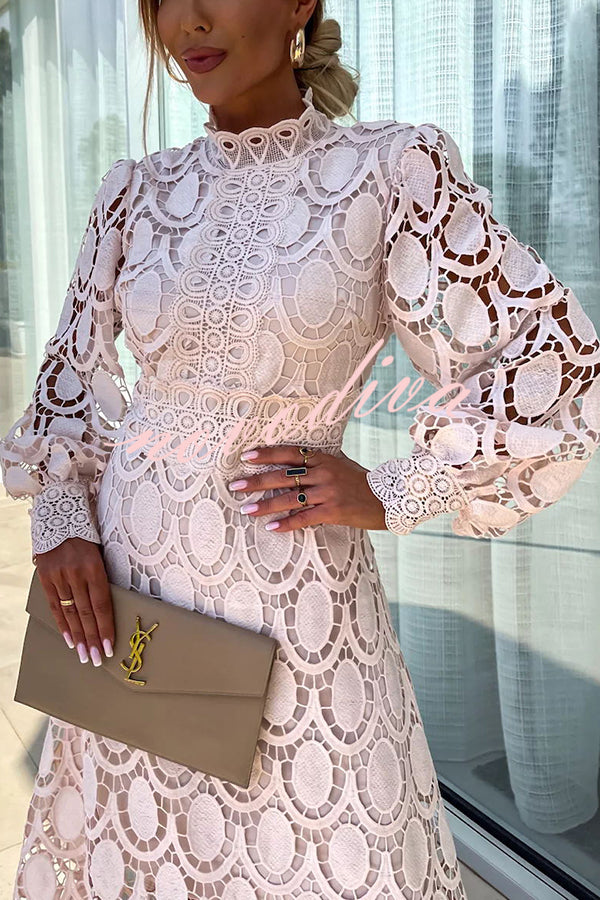 Isaure | Robe en Dentelle Élégante
