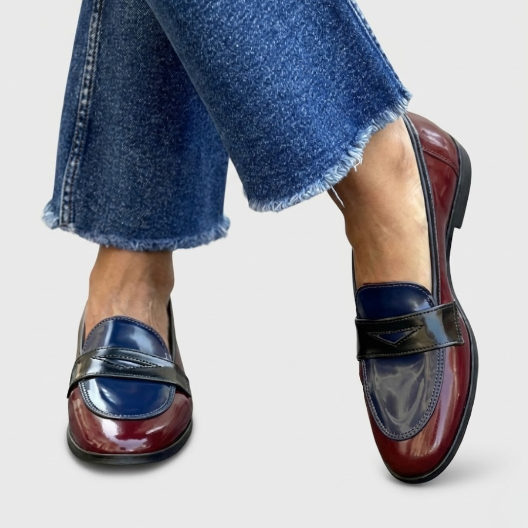 Juliette™ | Mocassins à Contraste