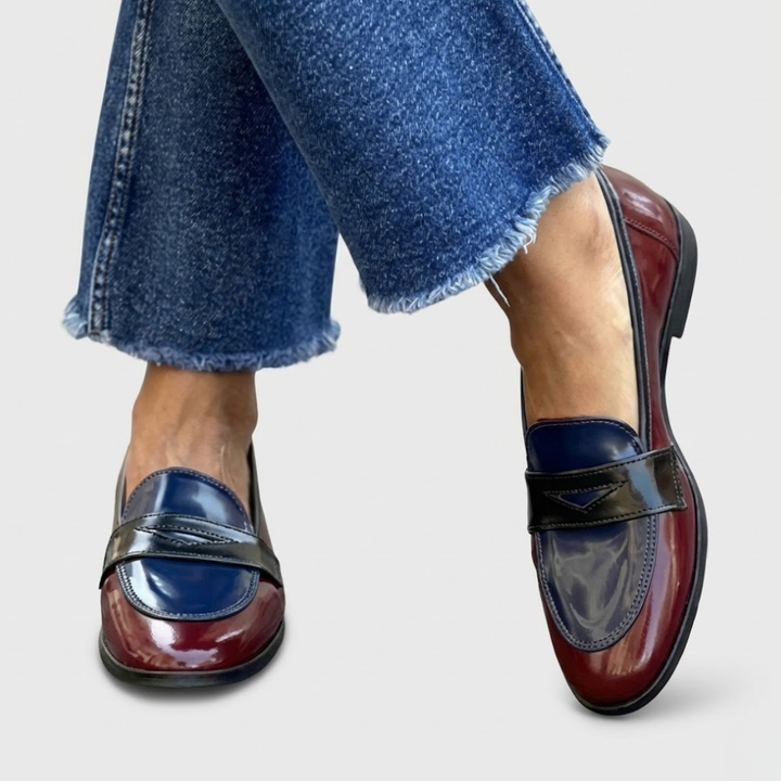 Juliette™ | Mocassins à Contraste