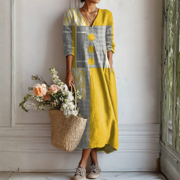 Emmy | Robe de Printemps Élégante Sans Effort