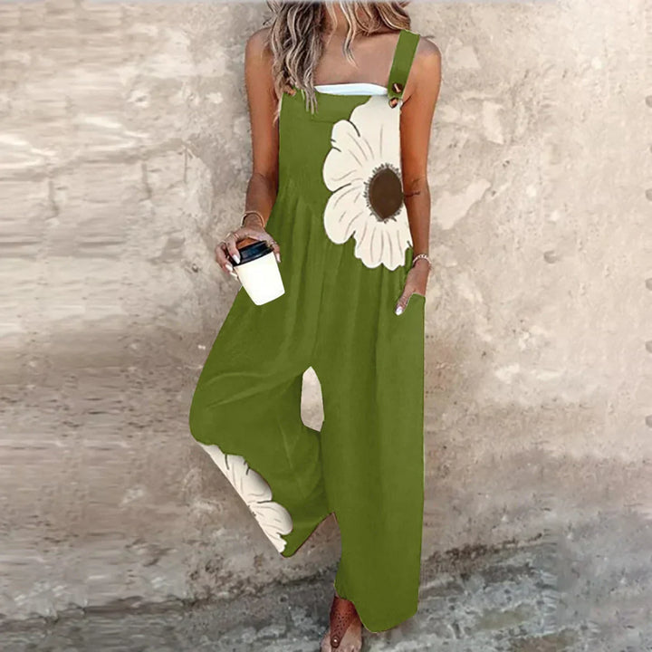 SALOPETTE FLEUR GRAPHIQUE POUR FEMMES