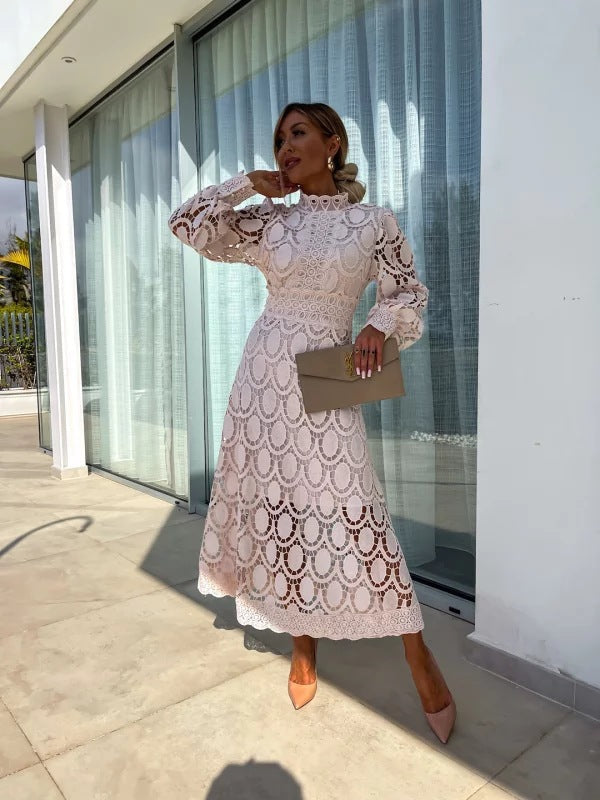 Isaure | Robe en Dentelle Élégante