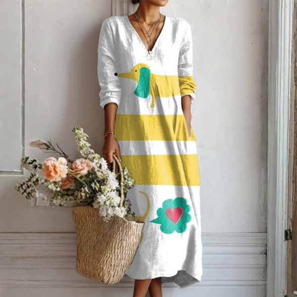 Zoe | Robe de Printemps Élégante Sans Effort
