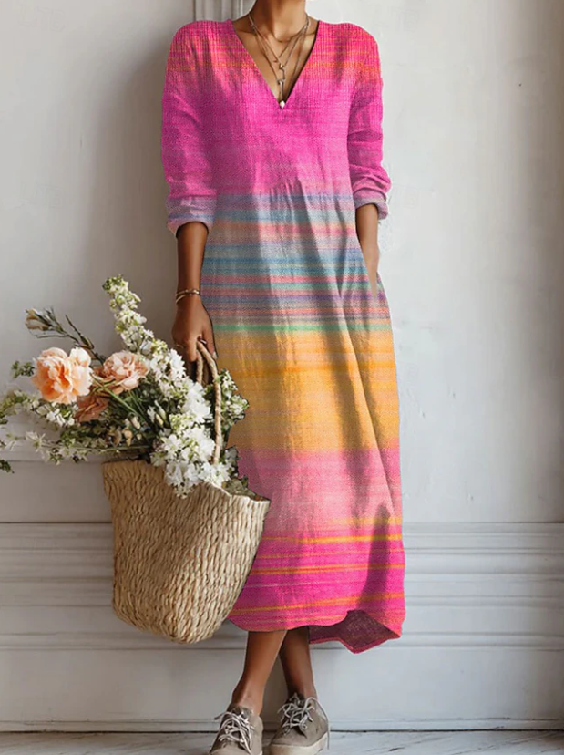 Marit | Robe de Printemps Élégante Sans Effort