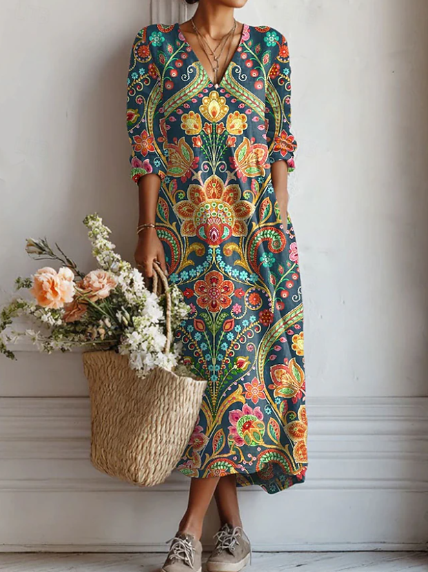 Lies | Robe de Printemps Élégante Sans Effort