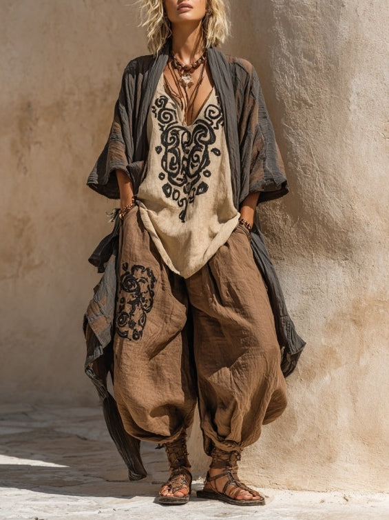 Isolde artistique « Bohemian Nomad » en trois parties