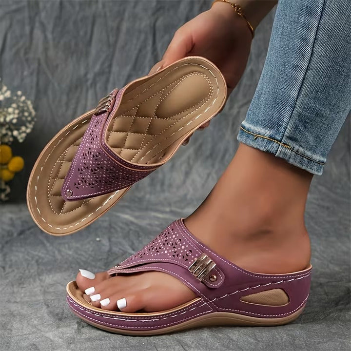 Océane | Sandales Compensées Confort & Maintien