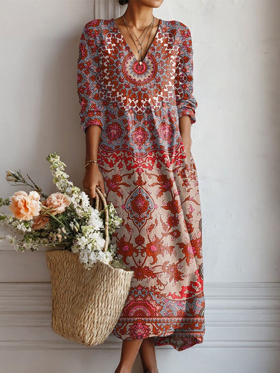 Esra | Robe de Printemps Élégante Sans Effort