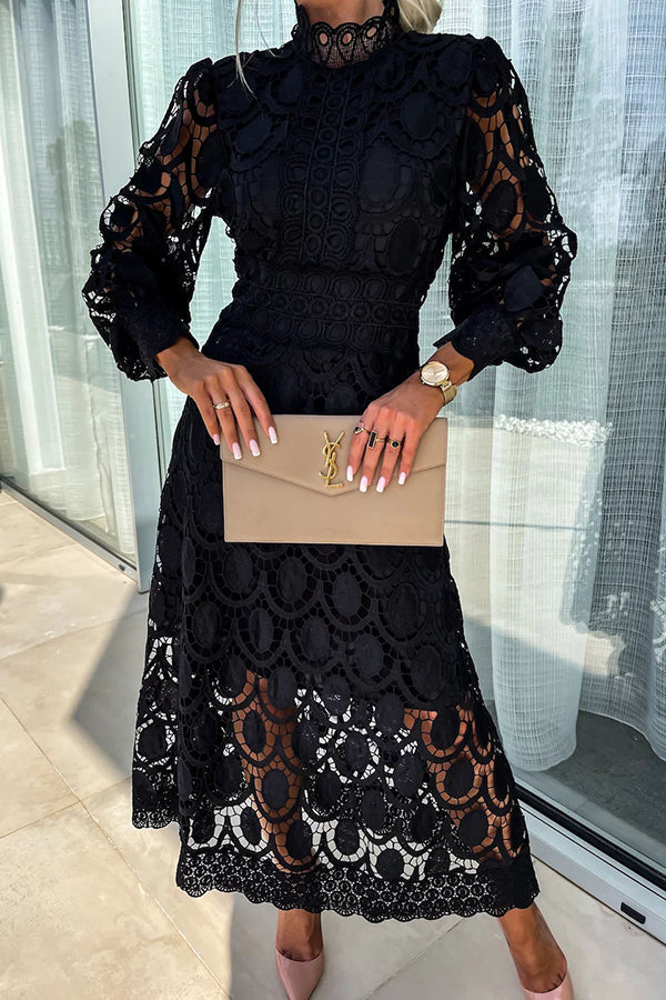 Isaure | Robe en Dentelle Élégante
