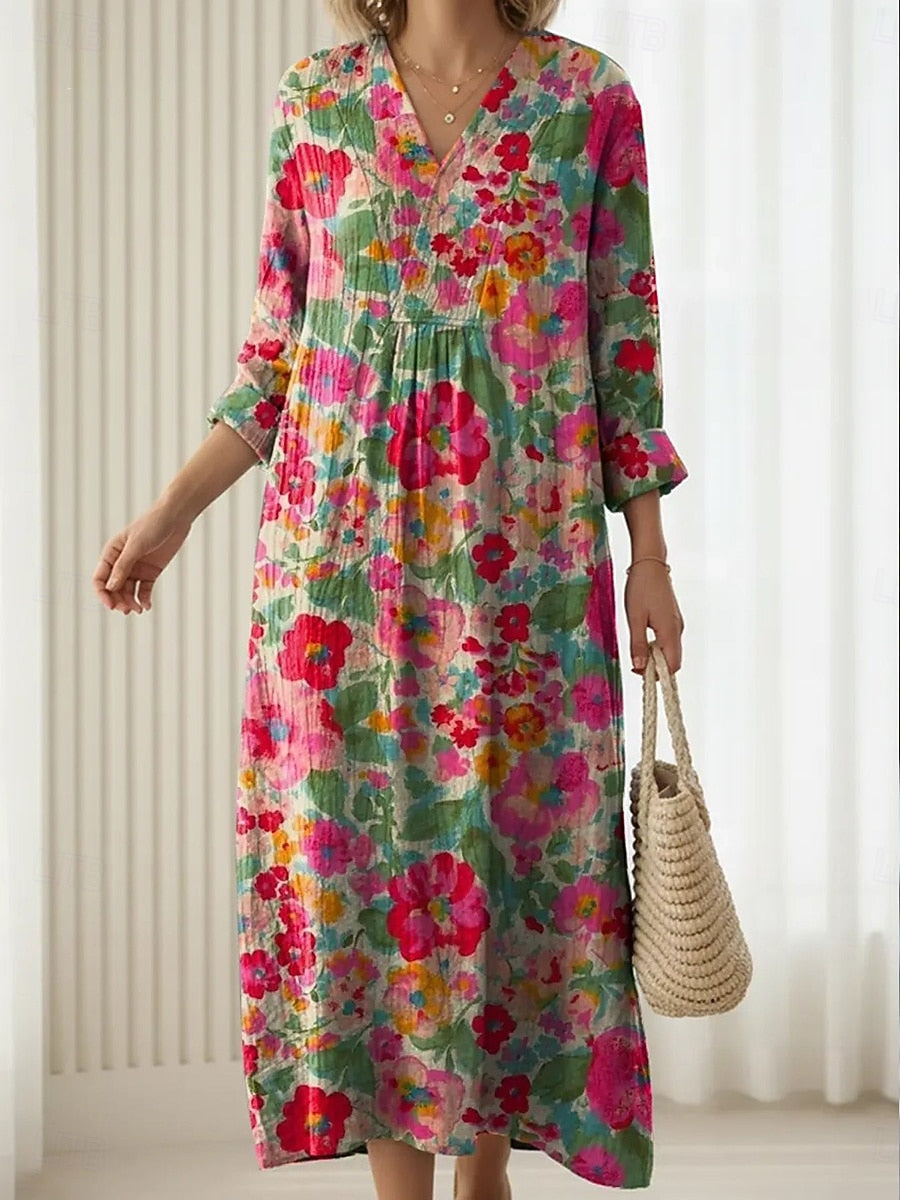 Reda | Robe de Printemps Élégante Sans Effort