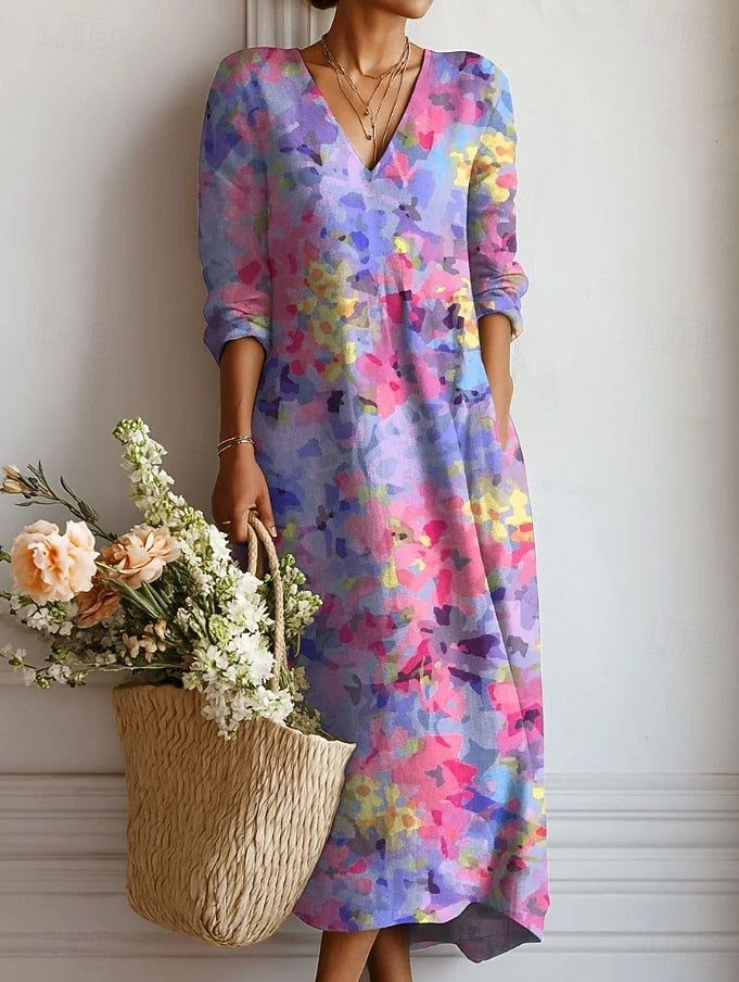 Kaylin | Robe de Printemps Élégante Sans Effort