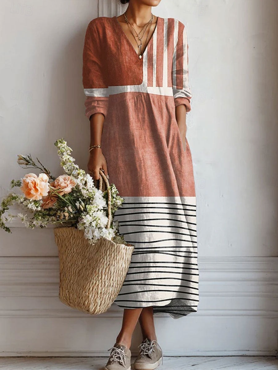 Zoey | Robe de Printemps Élégante Sans Effort